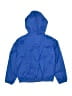 O8 Lifestyle 100% Nylon Solid Blue Windbreaker Size 8 - photo 2