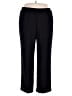 R&M Richards 100% Polyester Solid Black Casual Pants Size 18W - photo 1