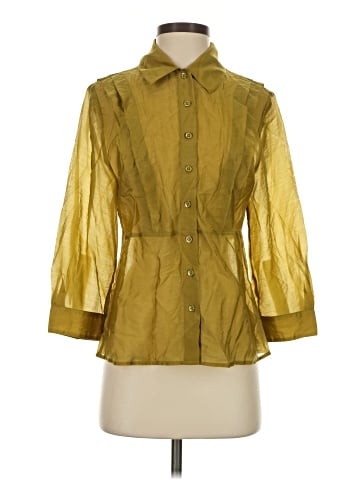CAbi 3/4 Sleeve Button-Down Shirt (view 1)