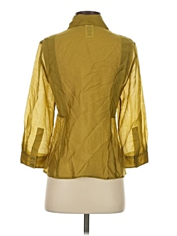 CAbi 3/4 Sleeve Button-Down Shirt (view 2)