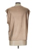 Porridge Metallic Tan Short Sleeve Top Size Lg (3) - photo 2