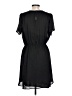 Old Navy 100% Polyester Solid Black Casual Dress Size L - photo 2