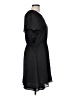 Old Navy 100% Polyester Solid Black Casual Dress Size L - photo 4