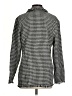 Shein 100% Polyester Houndstooth Black Blazer Size 4 - photo 2