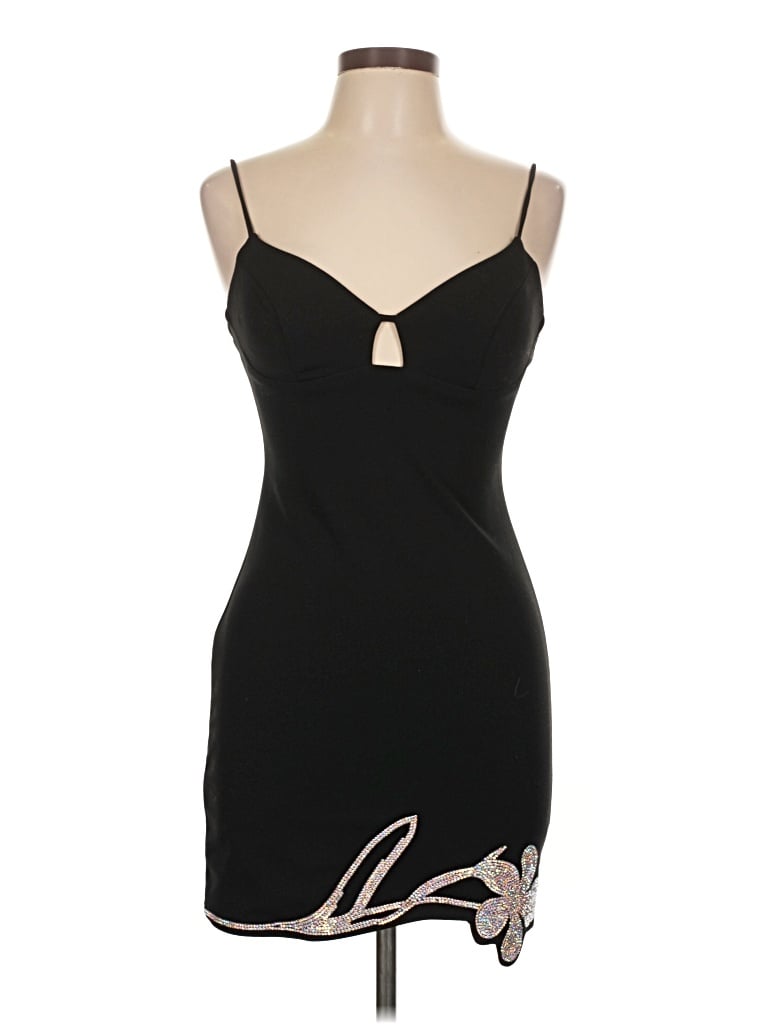 Pre-owned City Studio Cocktail Dress In Black