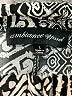 Ambiance Apparel 100% Polyester Print Black Casual Pants Size L - photo 7