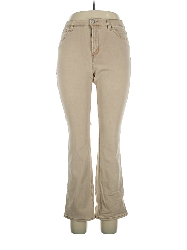 Pre-owned Time And Tru Jeans In Tan