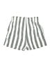Stradivarius Stripes Silver Shorts Size S - photo 2