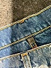 Carmar 100% Polyester Blue Denim Shorts Size 27 waist - photo 3