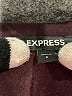 Express Burgundy Long Sleeve Blouse Size 22 - photo 4