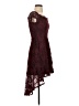 Windsor Burgundy Cocktail Dress Size S - photo 4