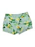Old Navy Floral Green Shorts Size 0 - photo 2