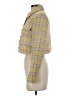 Zara Tweed Yellow Jacket Size S - photo 5