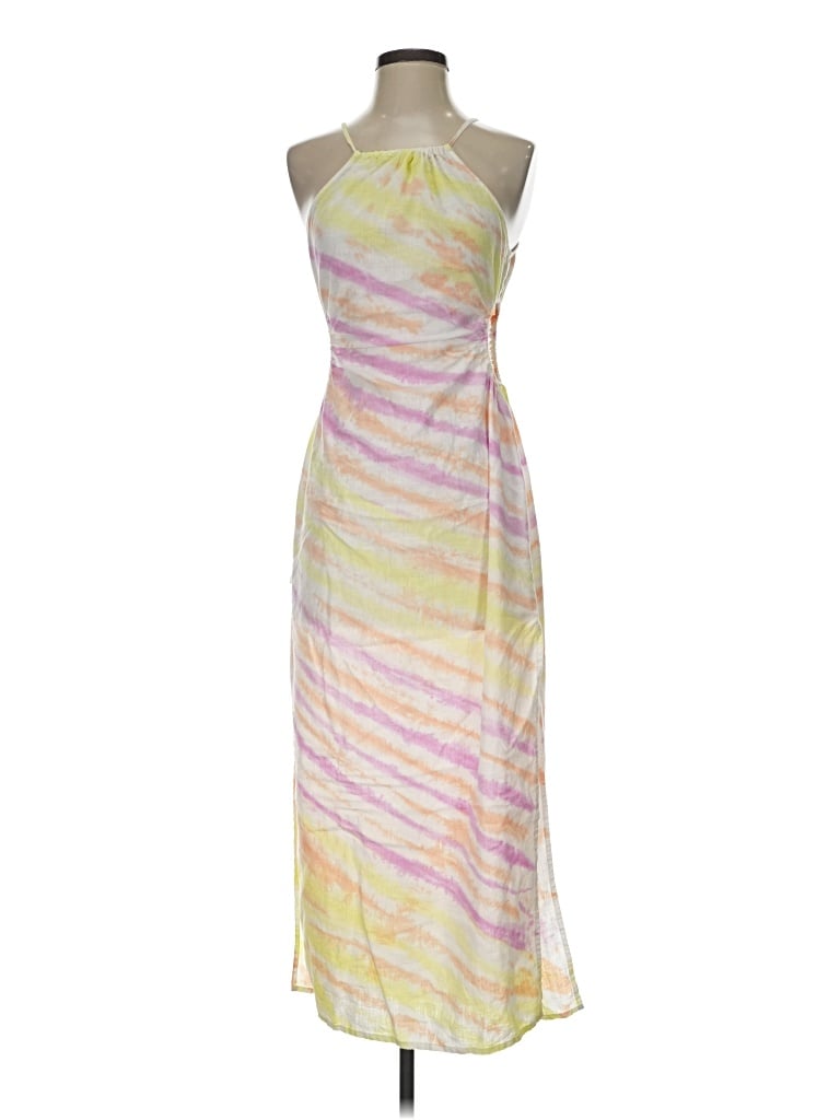 Pre-owned Yfb Casual Dress In Yellow