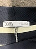 Zara 100% Polyester Stripes Black Casual Pants Size S - photo 4
