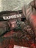 Express 100% Polyester Black Long Sleeve Blouse Size M - photo 7
