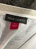 Vince Camuto 100% Polyester White Sleeveless Blouse Size L - photo 4