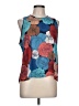 Renee C. Teal Sleeveless Blouse Size L - photo 1