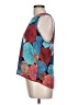 Renee C. Teal Sleeveless Blouse Size L - photo 5