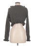 Shein 100% Polyester Gray Pullover Sweater One size - photo 2