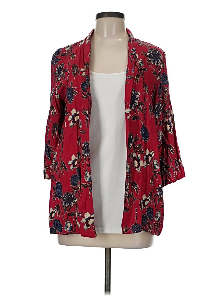 Pre-owned Angie Kimono In Red