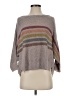 Be Cool Stripes Gray Pullover Sweater Size S - photo 1