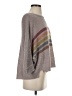 Be Cool Stripes Gray Pullover Sweater Size S - photo 4