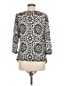 Ruby Rd. Black Long Sleeve Top Size M - photo 2