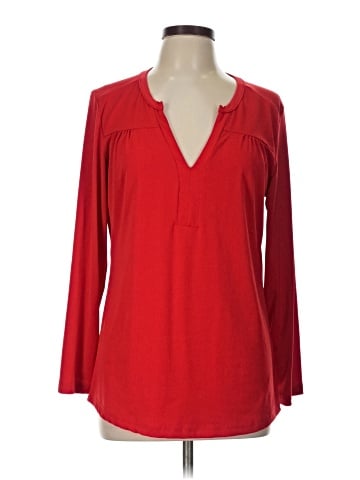 Lily by Firmiana Long Sleeve Blouse (view 1)