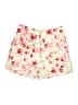 Leith 100% Rayon Floral Pink Shorts Size L - photo 1