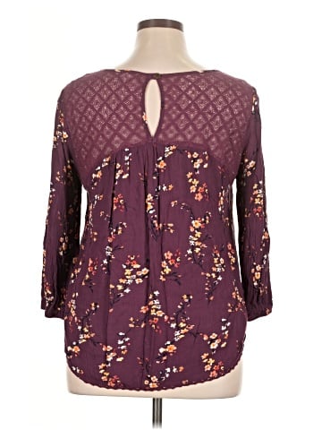 MASON & BELLE 3/4 Sleeve Blouse (view 2)