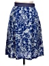 Assorted Brands Print Blue Casual Skirt Size 24 waist (estimated) - photo 1