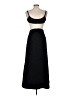 Just Choon Color Block Black Cocktail Dress Size 7 - photo 2