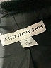 And Now This 100% Polyester Solid Black Faux Fur Jacket Size S - photo 6