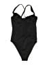 Pour Moi? Solid Black One Piece Swimsuit Size Lg (36D) - photo 1