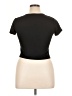 Love Streak Black Short Sleeve Top Size XL - photo 2