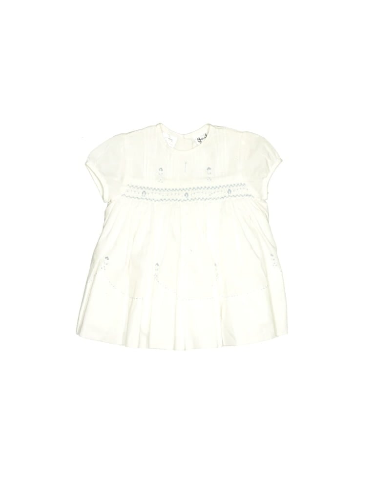 Pre-owned Sarah Louise Babies' Dress In Ivory