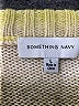 Something Navy Metallic Yellow Pullover Sweater Size L - photo 7