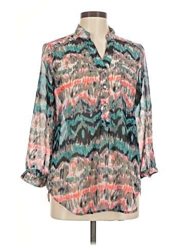 Dots 3/4 Sleeve Blouse (view 1)