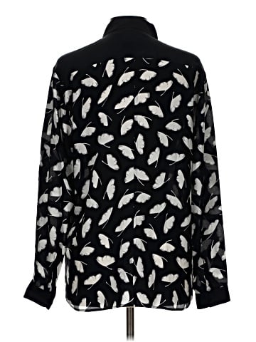 Miss Wu Long Sleeve Silk Top (view 2)