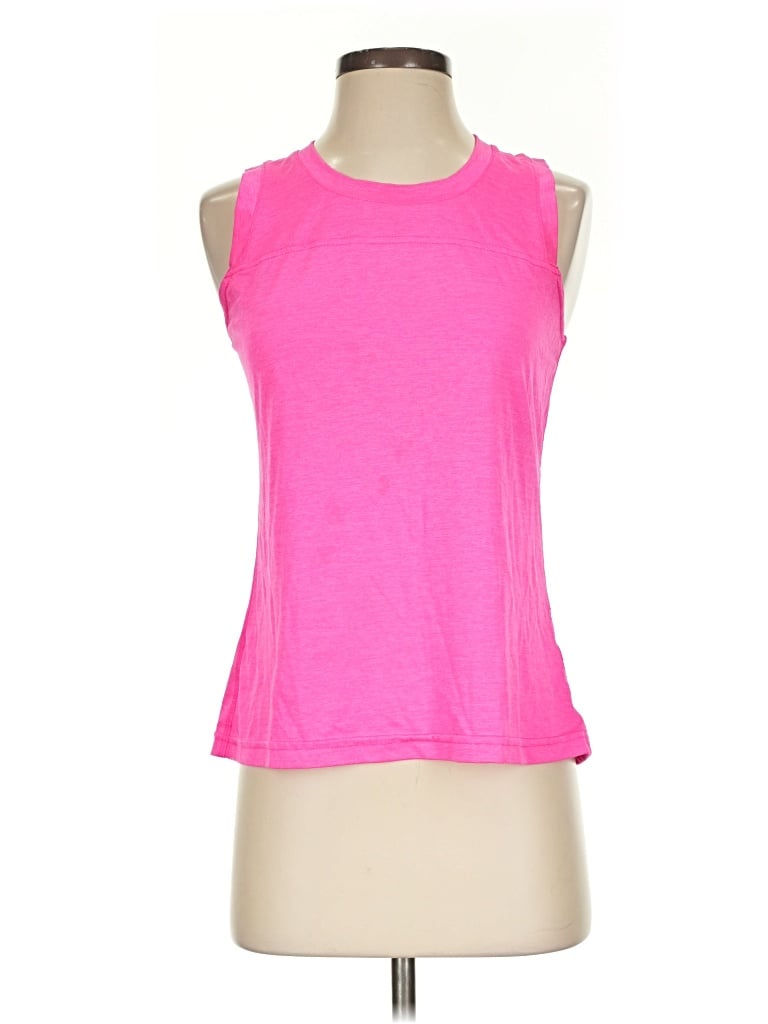 Pre-owned Athletic Works Sleeveless T-shirt In Pink