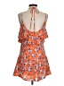 JOA 100% Polyester Orange Casual Dress Size XS - photo 2