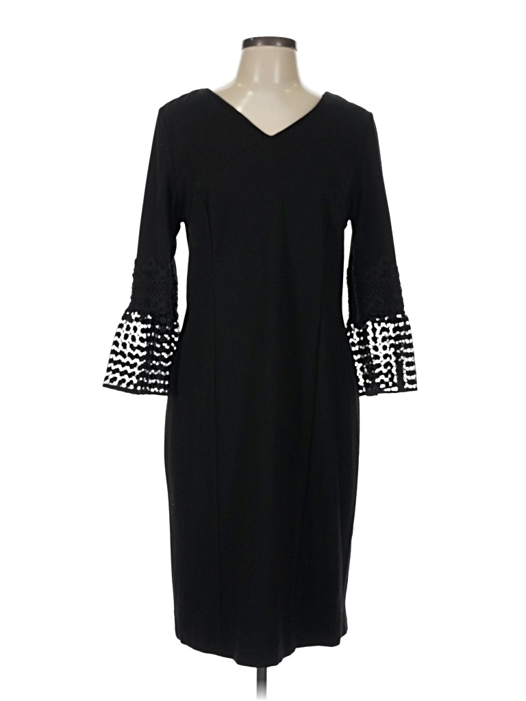 Pre-owned Talbots Cocktail Dress In Black