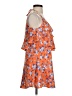 JOA 100% Polyester Orange Casual Dress Size XS - photo 4