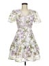 Assorted Brands 100% Polyester Floral Purple Cocktail Dress Size XS (petite) - photo 1