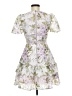 Assorted Brands 100% Polyester Floral Purple Cocktail Dress Size XS (petite) - photo 2