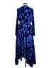 Scoop 100% Polyester Blue Casual Dress Size L - photo 2