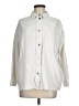 Zara 100% Cotton White Jacket Size M - photo 1