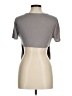 Helmut Lang 100% Tencel Gray Short Sleeve Top Size M - photo 2