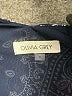 Olivia Grey 100% Polyester Blue Sleeveless Blouse Size S - photo 7